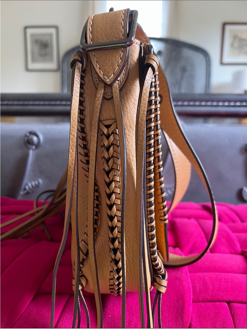 Coach 1941 Fringed Saddle Messenger bag - Picture 8 of 16